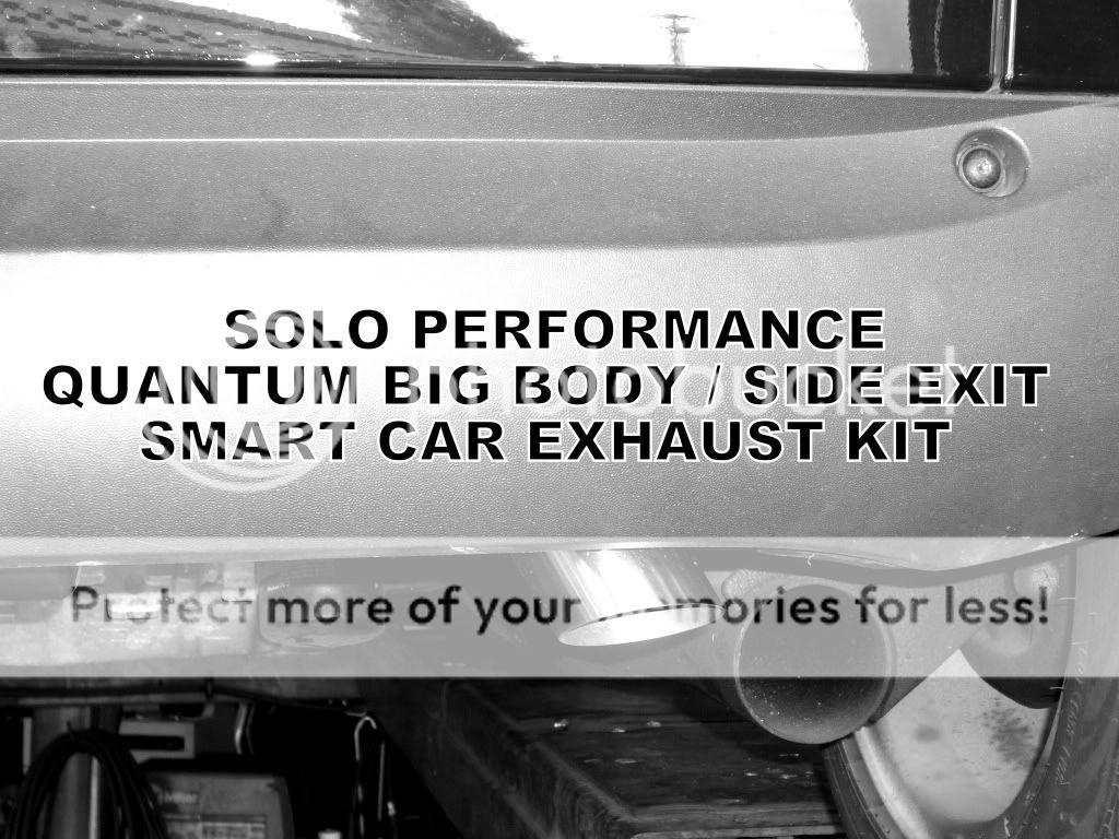 SOLO Performance SMART CAR SIDE EXIT EXHAUST KIT Smart Car of America